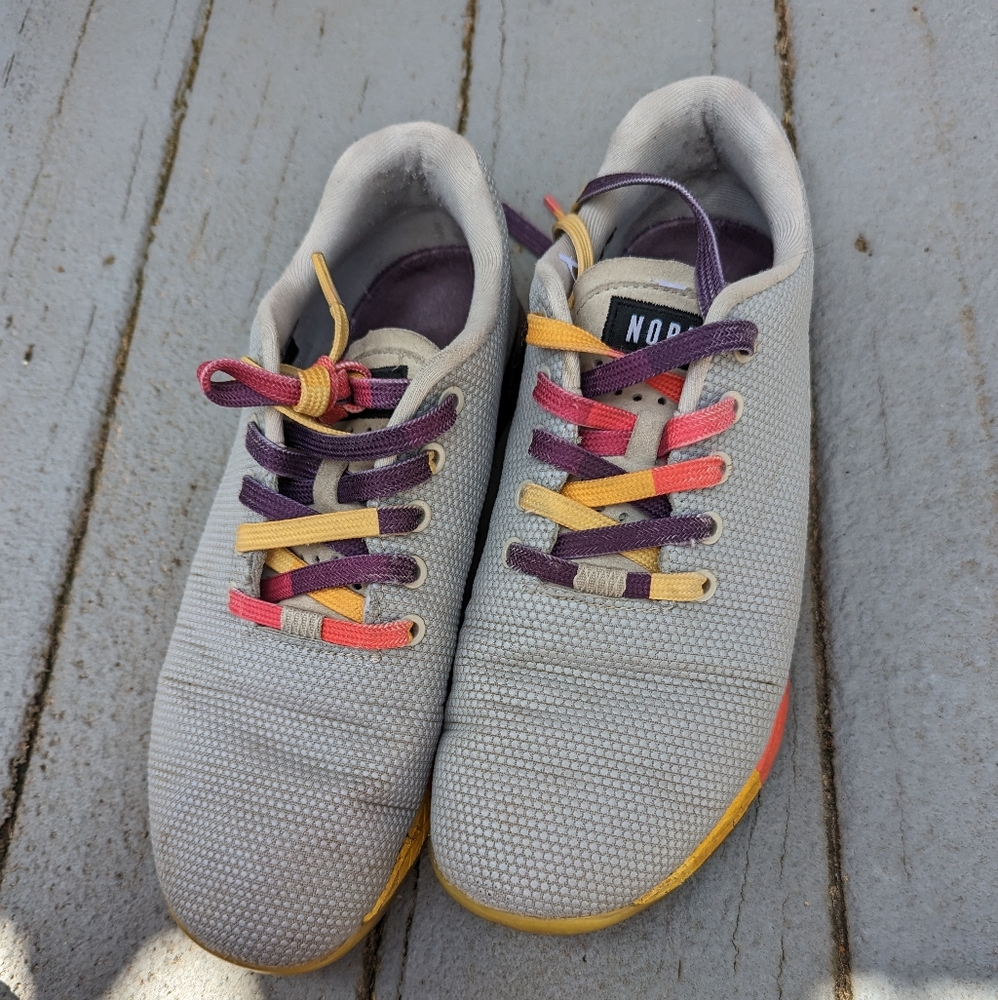 NoBull Arctic Yellow Gradient Trainer sneakers